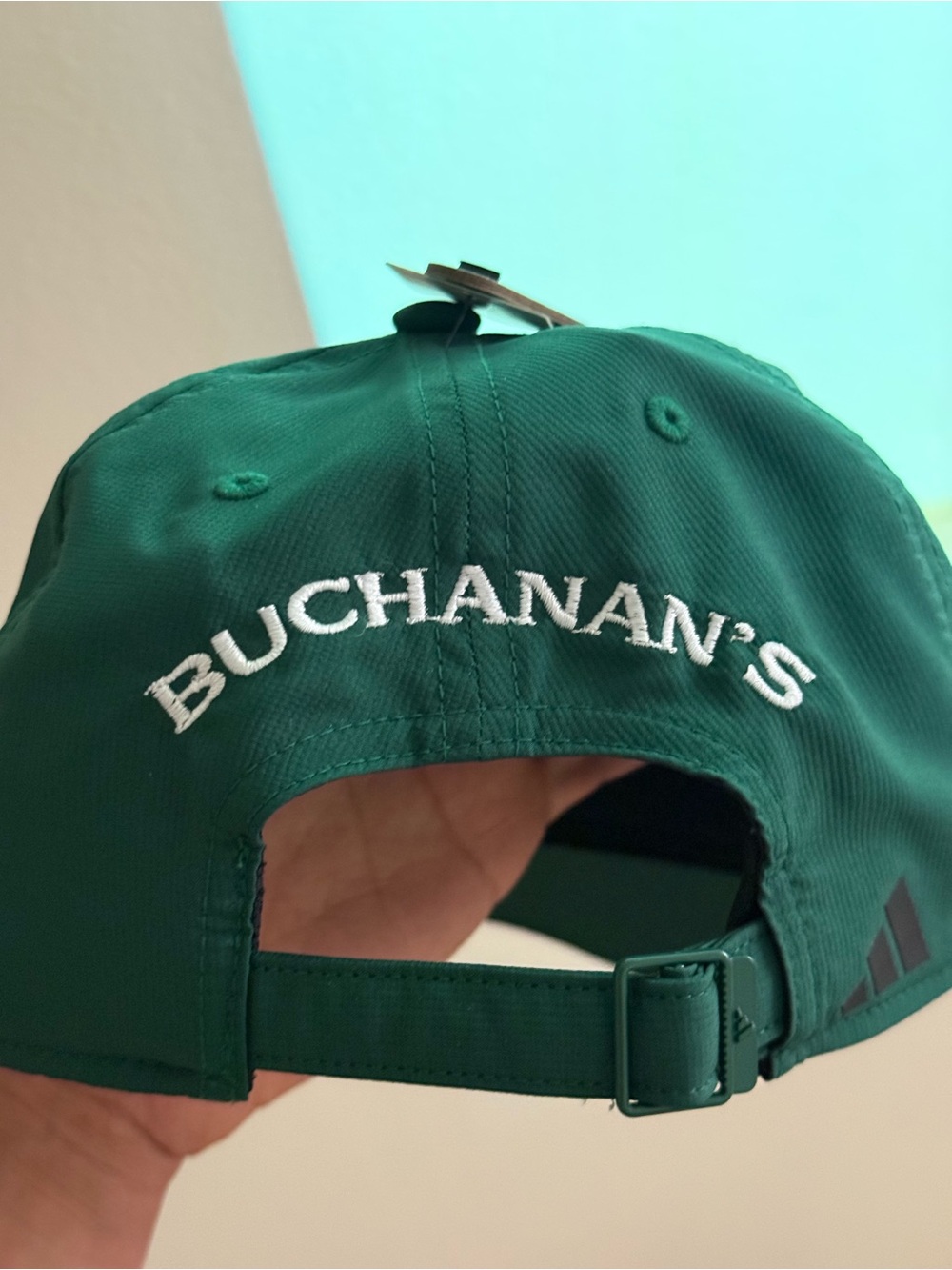 adidas Green FIFA Logo Baseball Cap - Picture 2 of 8